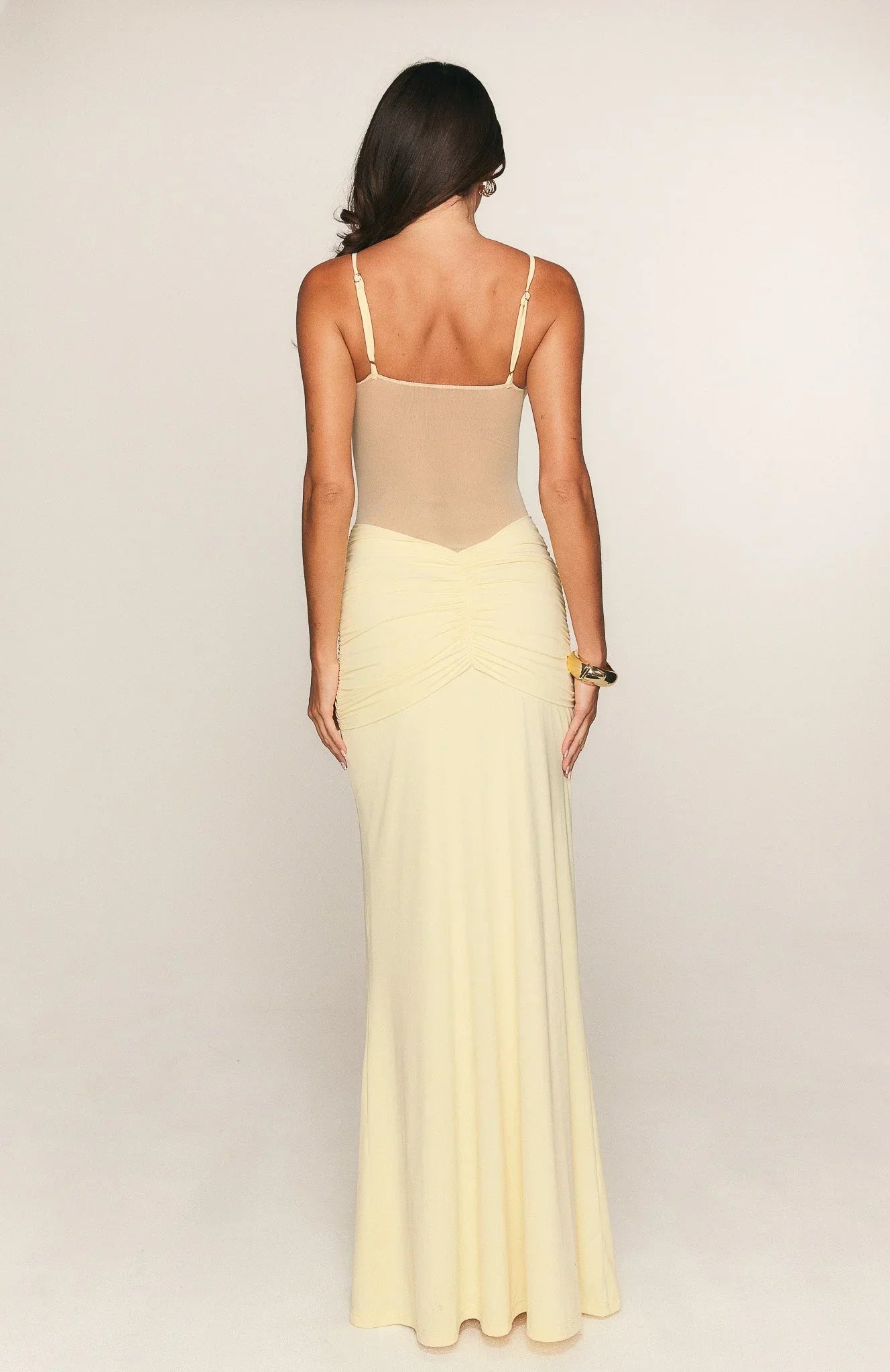 Lemon Confetti Maxi Dress
