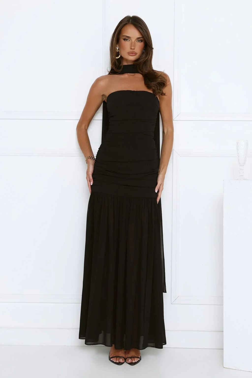Aurelia Maxi Dress Black
