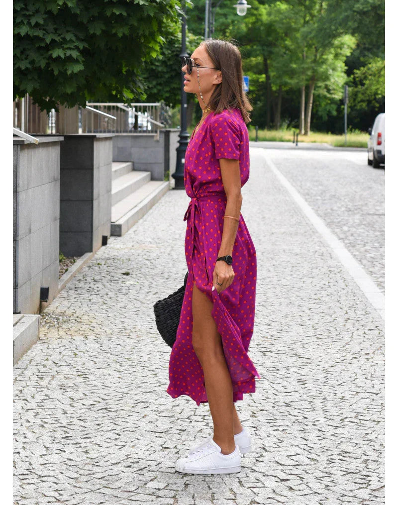 Sonata Wrap Midi Dress
