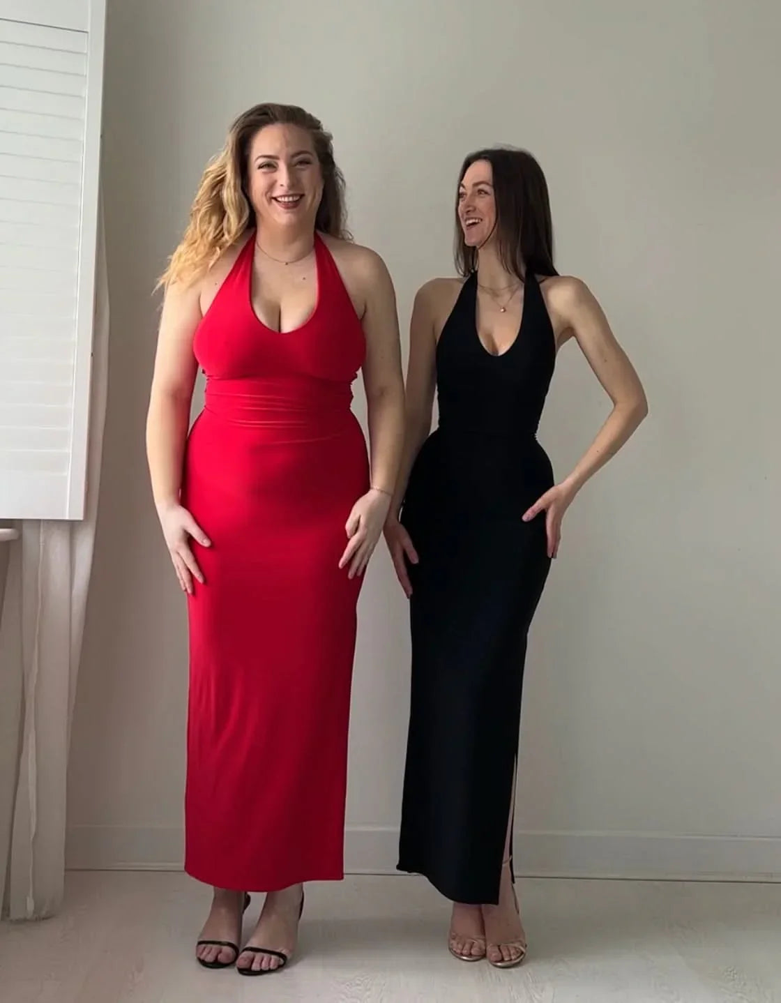 Sienna Halter Maxi Dress