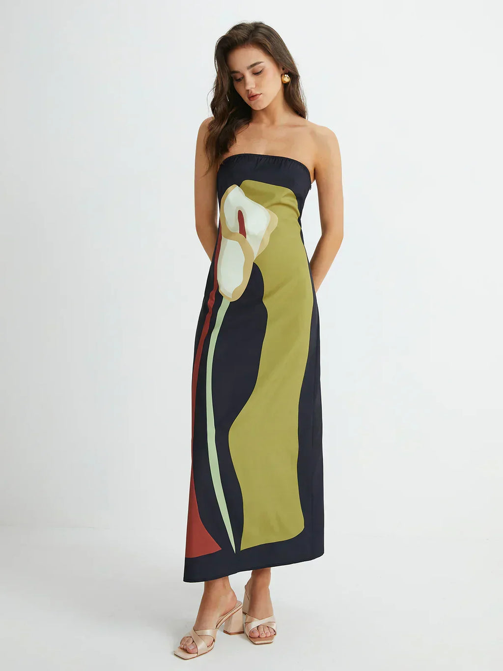 Duttini | Strapless Maxi Dress For Women – Maxi Dresses Collection