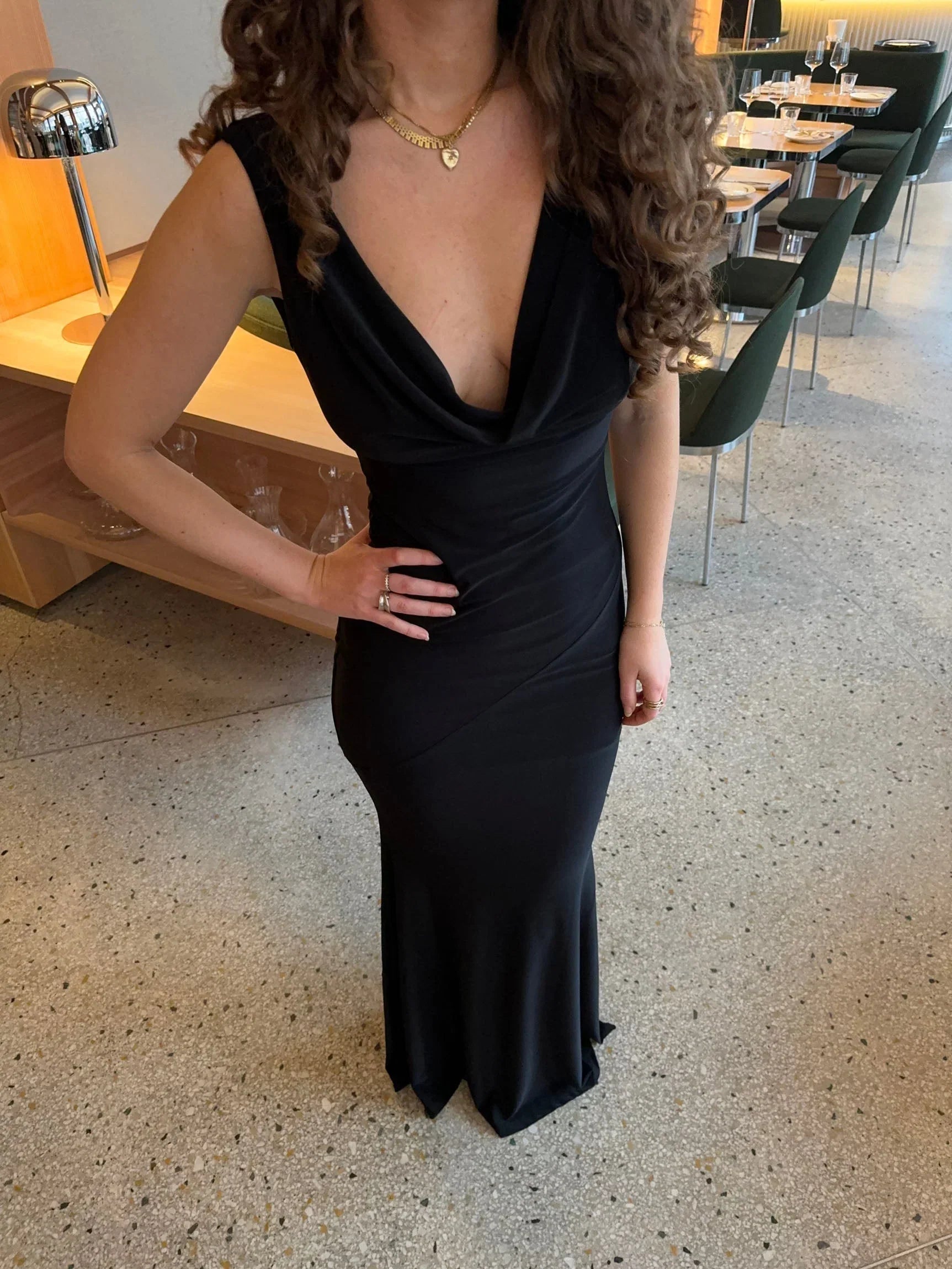 Aria Backless Maxi Dress