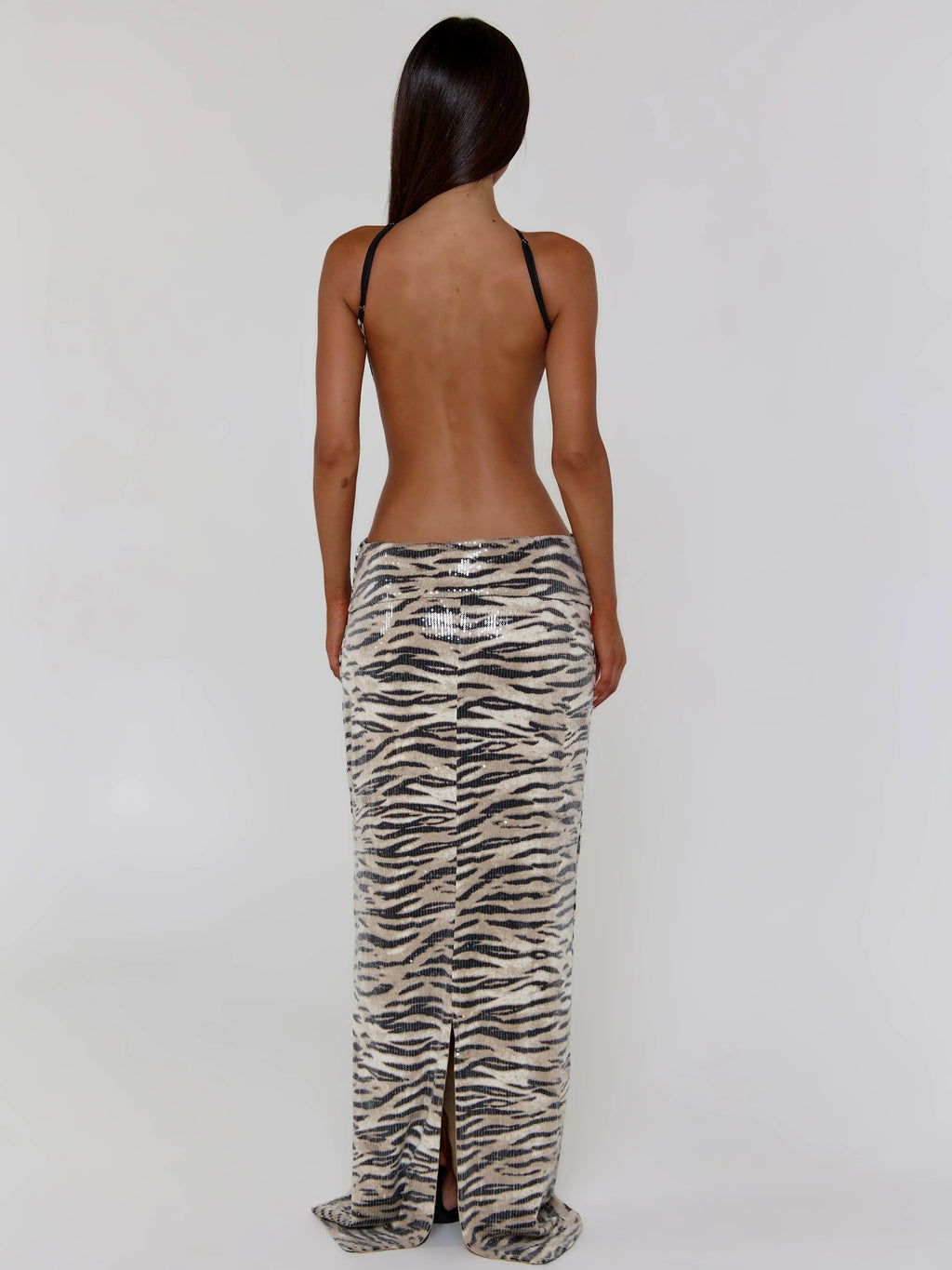 Hither Zebra Maxi Dress