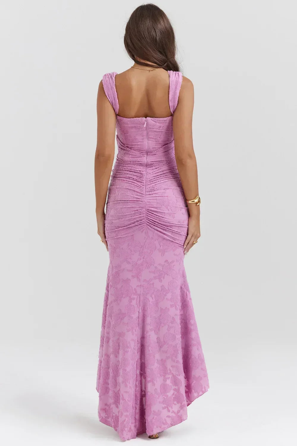 Carisia - Women'S Midi Dress With Floral Pattern