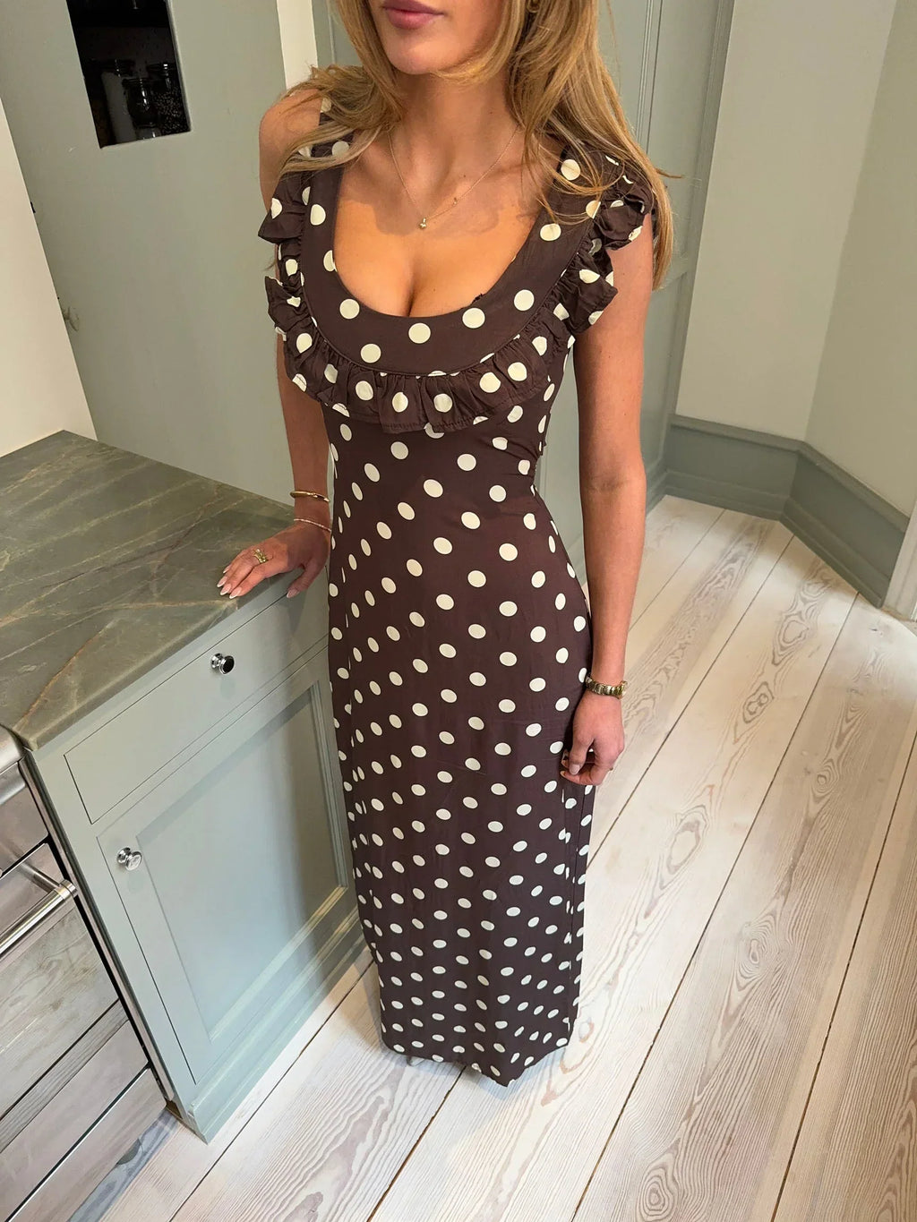 Aurora Ruffle Maxi Dress