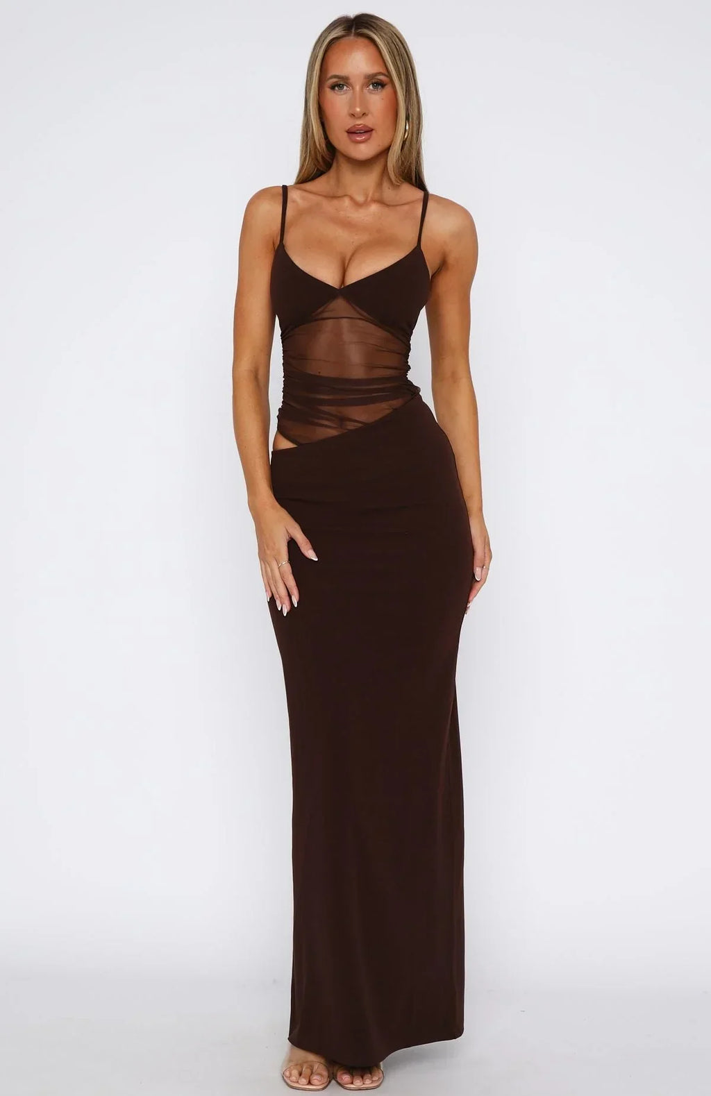 Cocoa Siren Maxi Dress