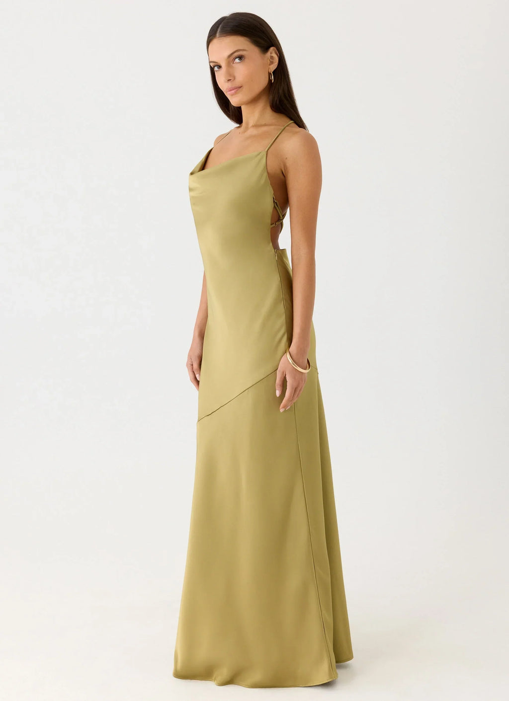 Darius Maxi Dress Olive