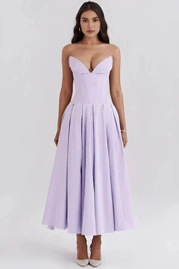 Scarlett Corset Midi Dress