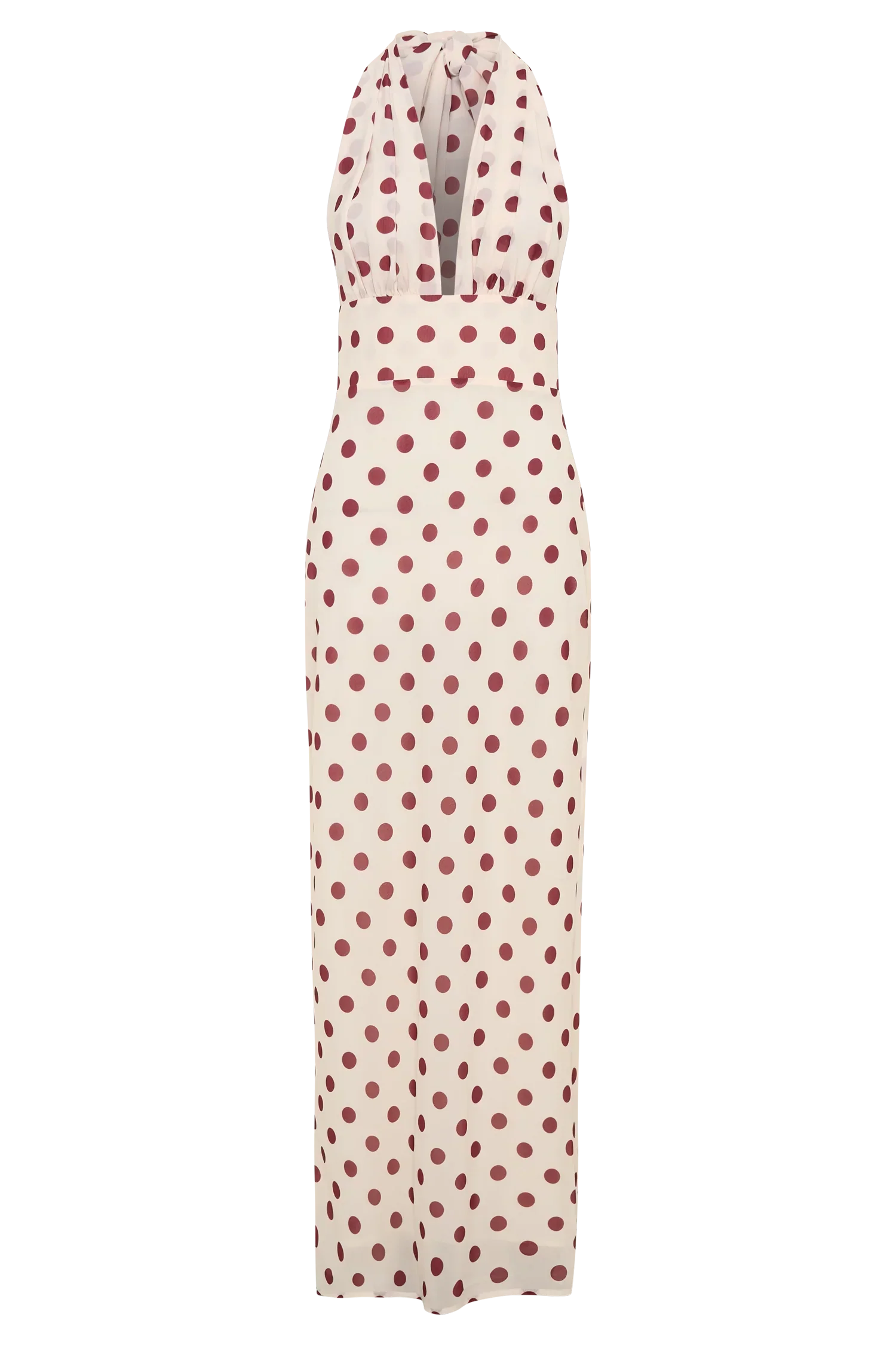Nadine Polka Maxi Dress