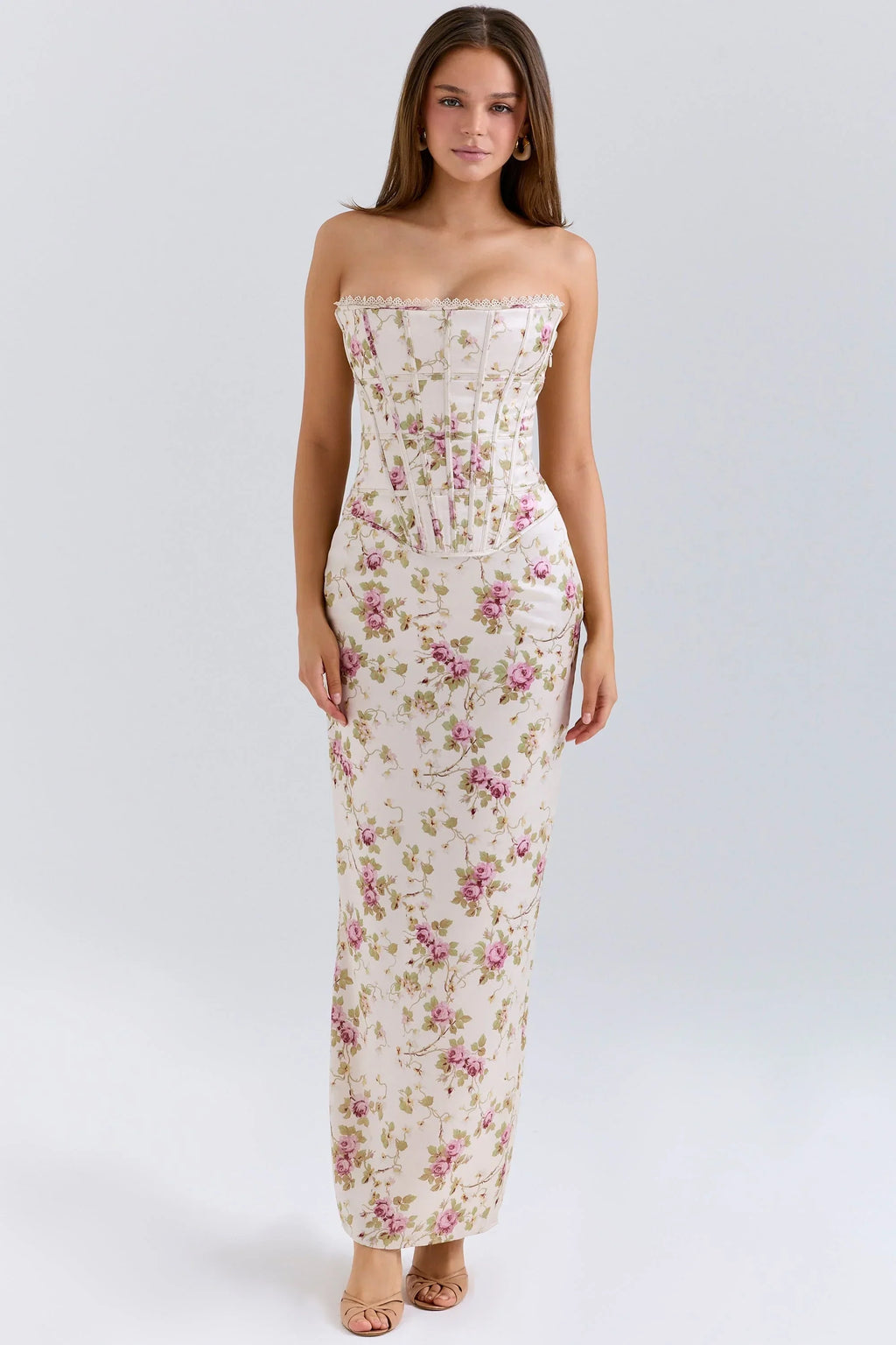 Rosalie Corset Maxi Dress