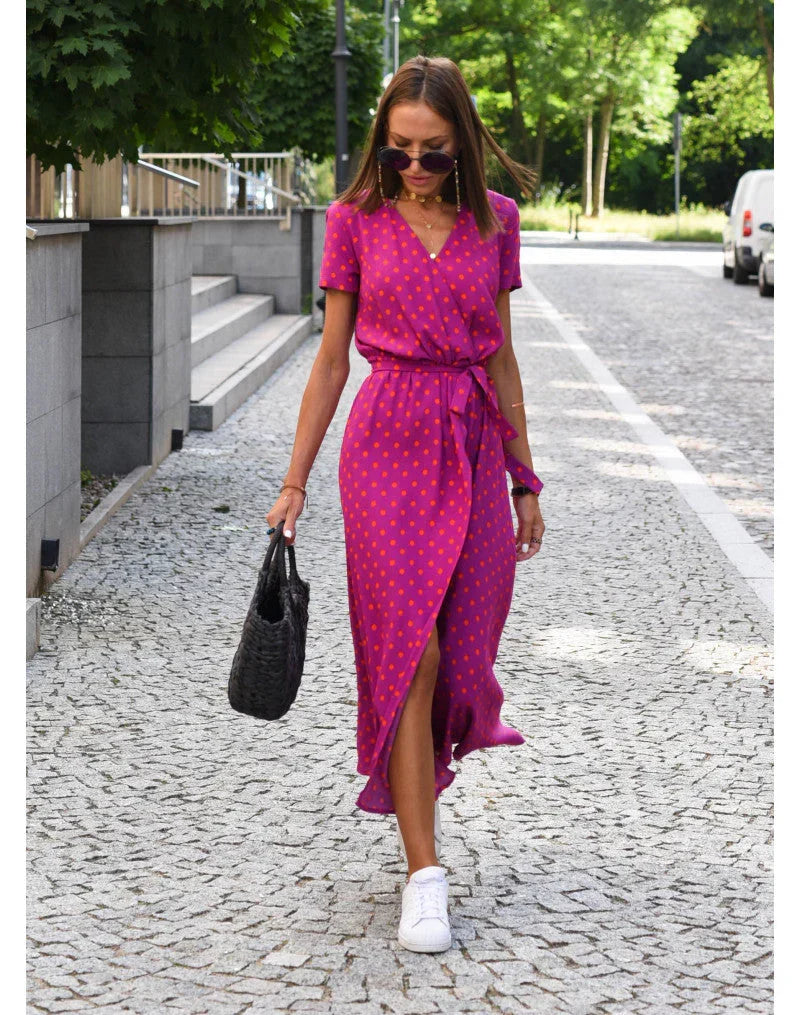 Sonata Wrap Midi Dress