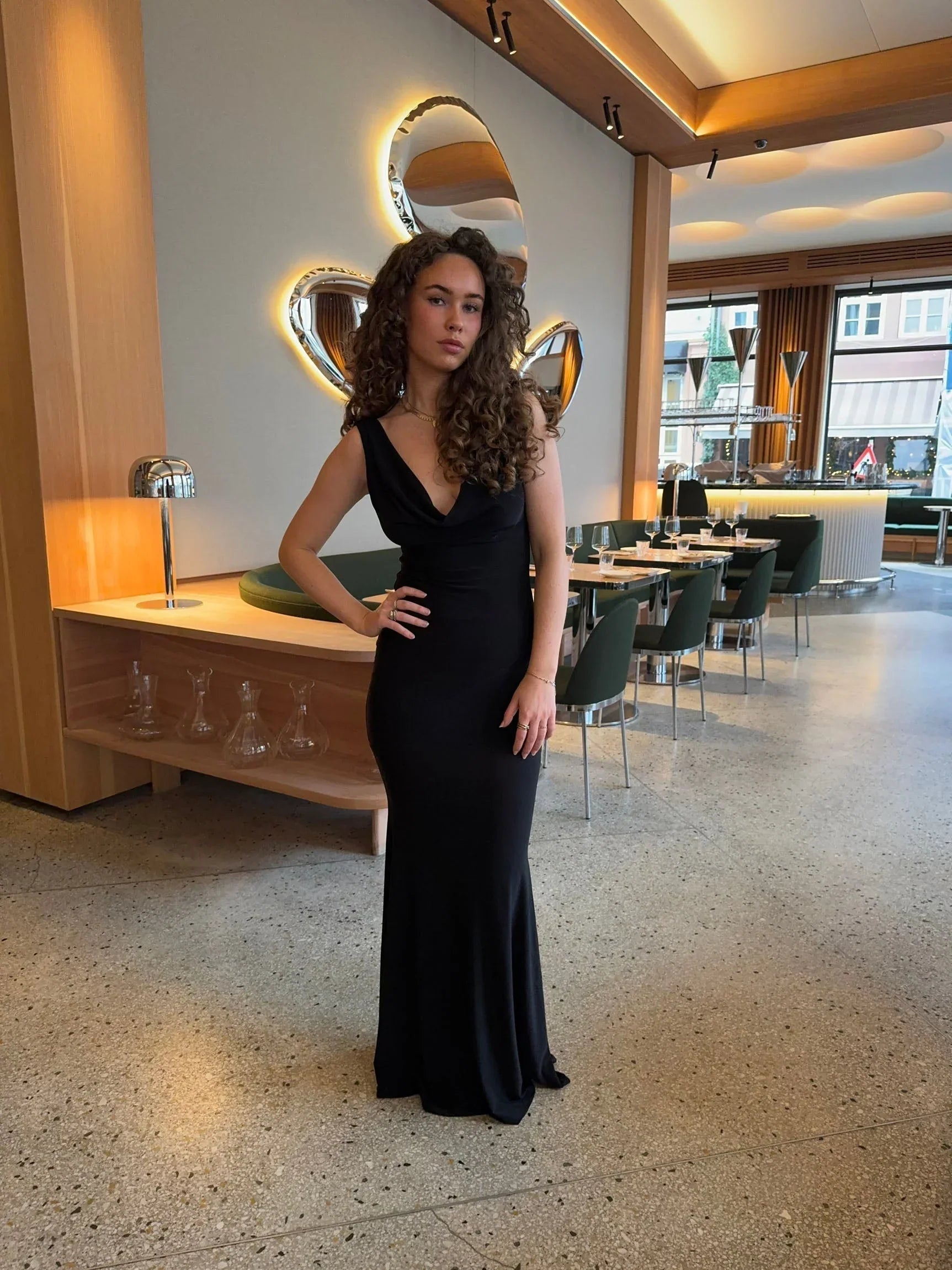 Aria Backless Maxi Dress