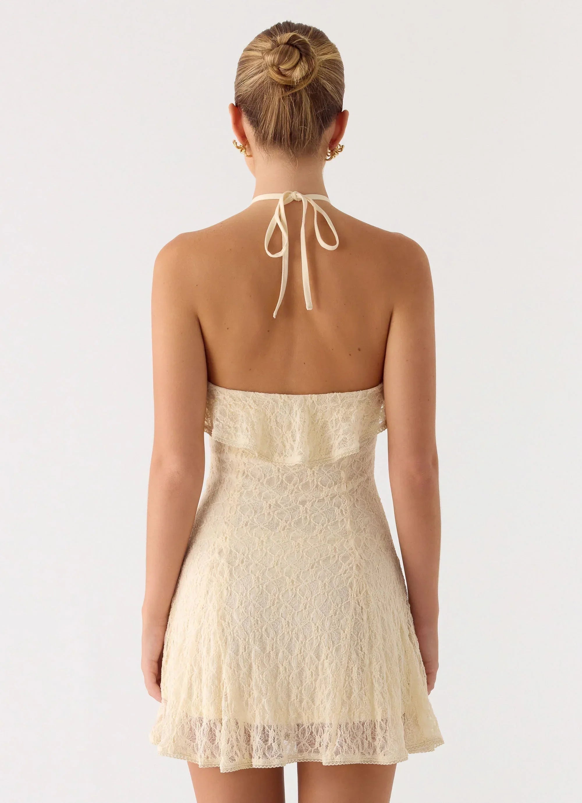 Every Second Mini Dress White