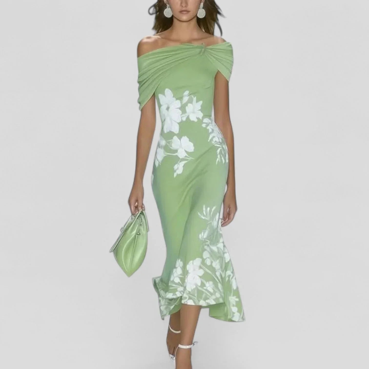 Sienna Draped Midi Dress