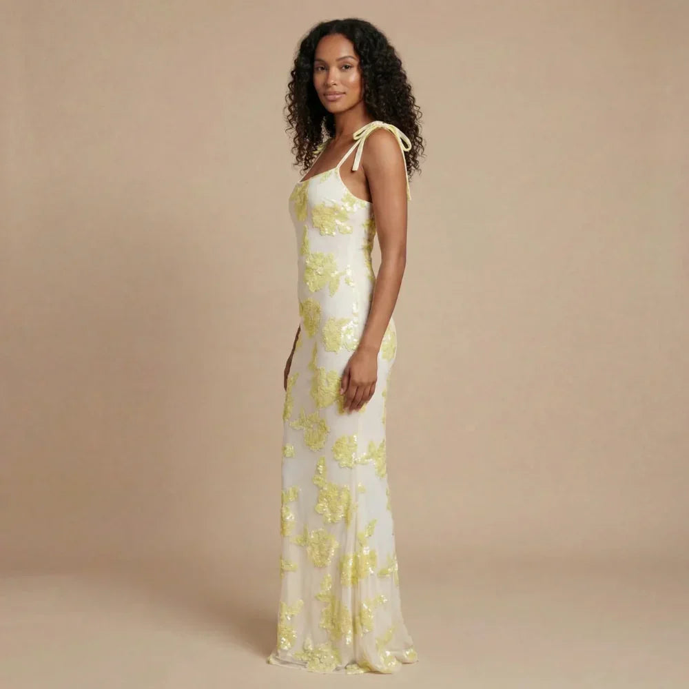 Iris Floral Maxi Dress