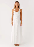 Jovanni Maxi Dress - White
