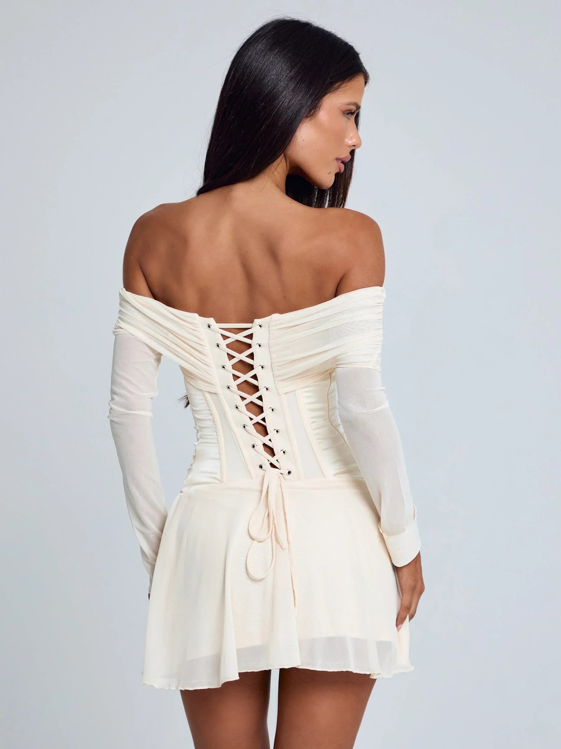Orla Lace Corset Mini Dress