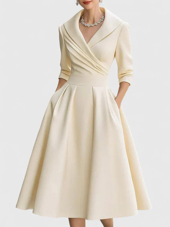 Helena Wrap Midi Dress