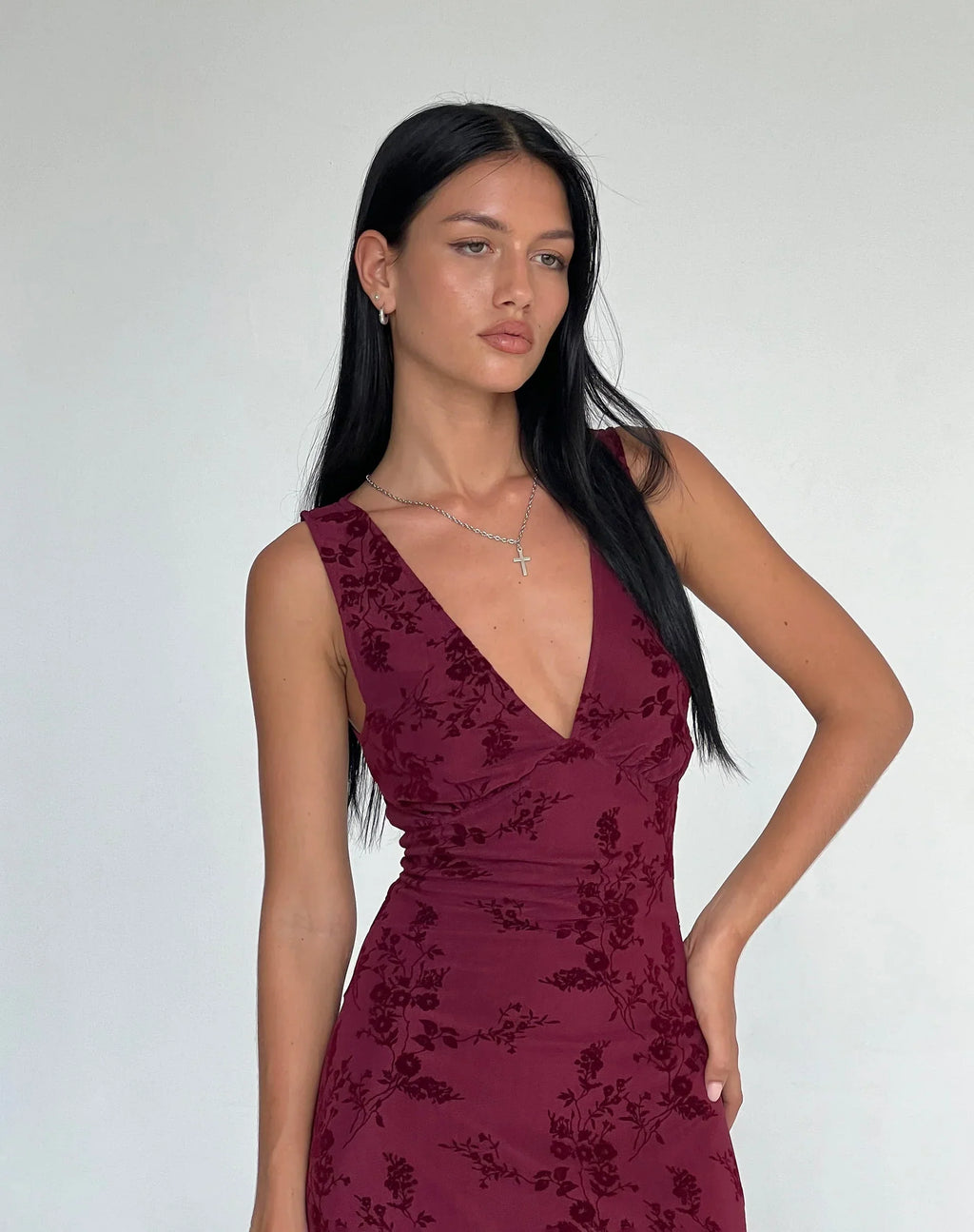 Alessia Velvet Midi Dress