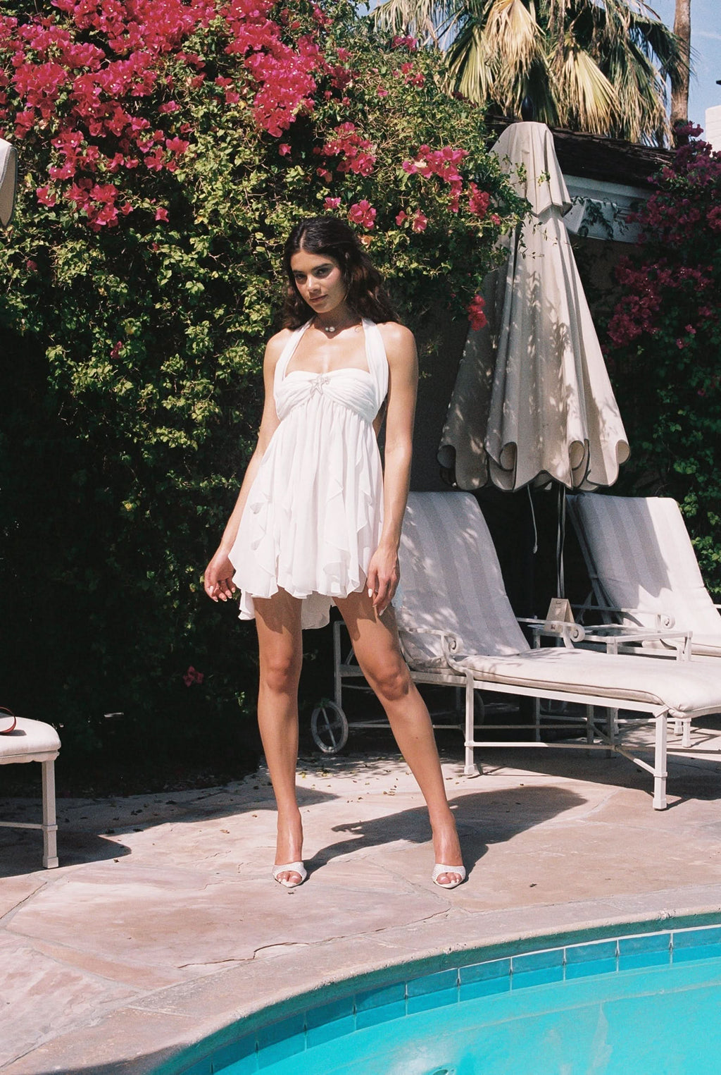 Bliss Ruffled Mini Dress